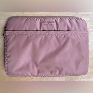 Kate Spade Mauve Pink Laptop Case